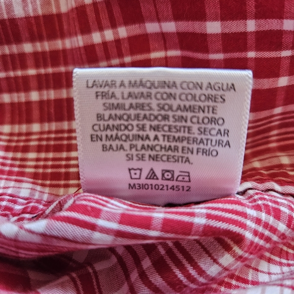 Faded Glory Plaid Button Down - Picture 8 of 9